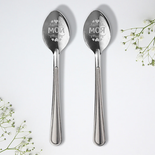 Набор ложек Для сладкой парочки 15,5х25,5см арт.2815643 Китай