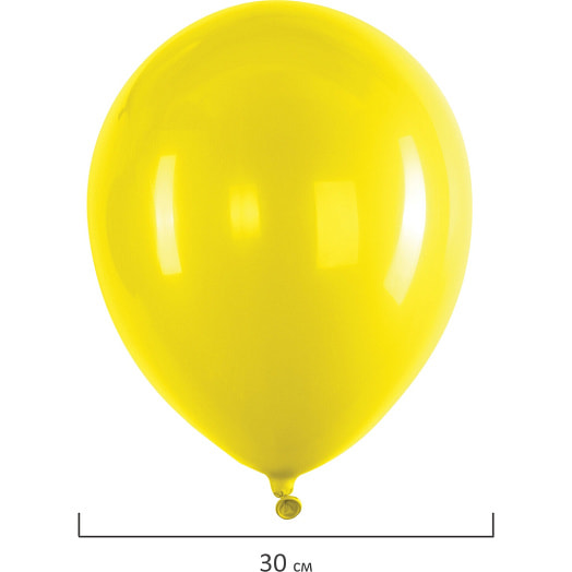 Шары воздушные Brauberg kids (30см, 50шт, ассорти) арт.591880 Китай