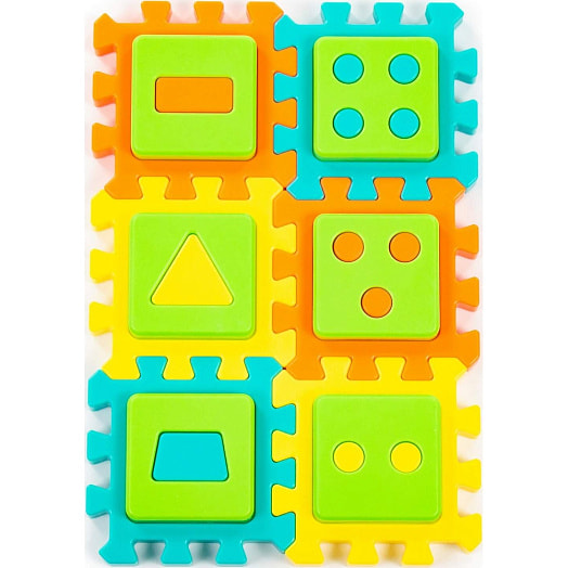 Игрушка Пазл N2 12 элементов арт.91390 СООО ПП Полесье Беларусь Полесье