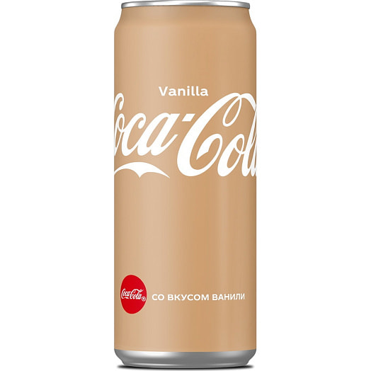 Напиток Coca-Cola Vanilla 330мл ж/б Беларусь