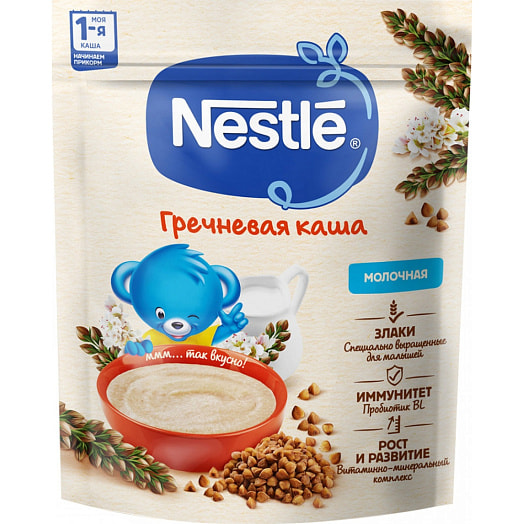 Каша гречневая для дет/пит. 200г c 4мес сухая молочная ООО Нестле Россия Россия