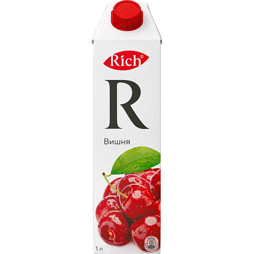 Нектар Rich Вишнёвый 1л тетра-пак УП Вланпак Беларусь The Coca-Cola Company