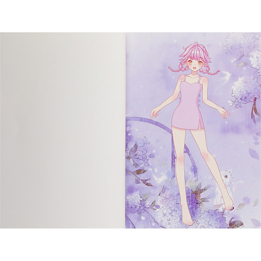 Альбом с наклейками Наряди куклу с маникюром 24,5*17см 17 листов ООО Даймонд Групп Китай Mazari