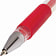 Ручка гелевая Brauberg корпус прозр,красная арт.141195 Китай
