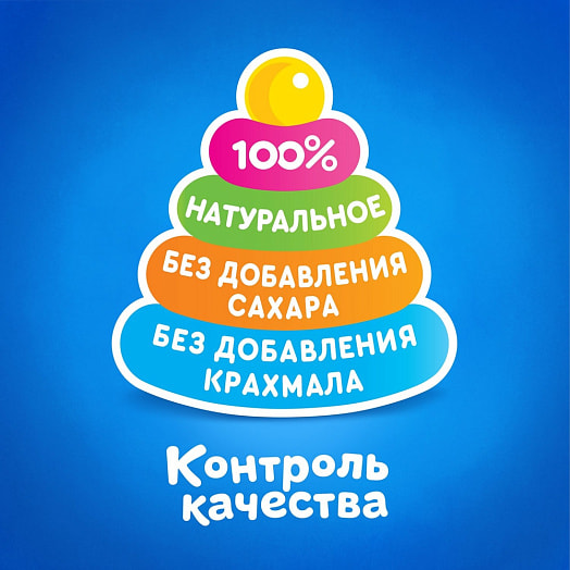 Пюре фруктовое Агуша 90г дой-пак яблоко-груша-банан-манго Тимашевский молочныйкомбинат Россия