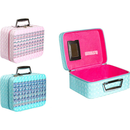 Сумка для косметики голубая арт.CX7587-1 Маркет Юнион Китай Мон Ами