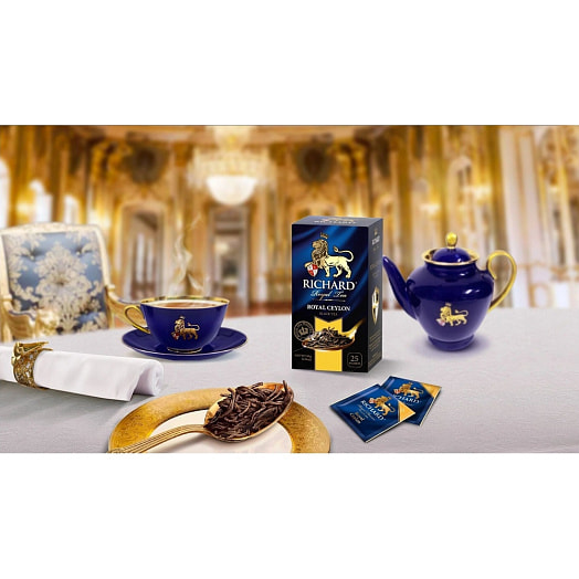 Чай Richard 50г Royal Ceylon черный (25*2гр) ООО Компания Май Россия