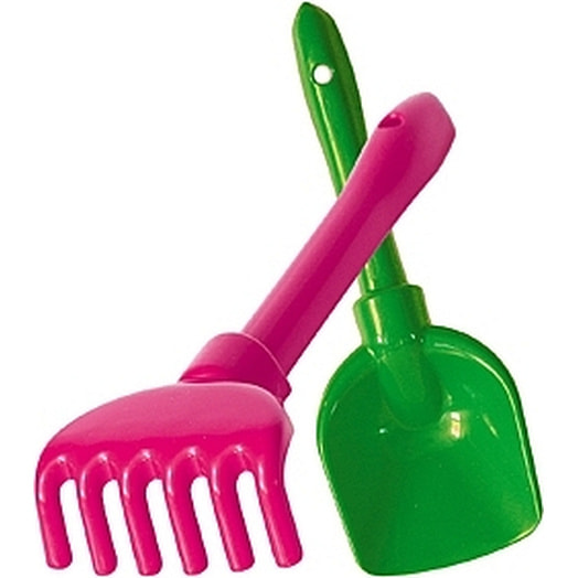 Набор N21 (лопатка 22см, грабли 21см) Россия