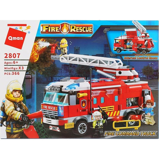 Конструктор Brick 366 деталей, 3 фигурки арт.SL2807 Китай