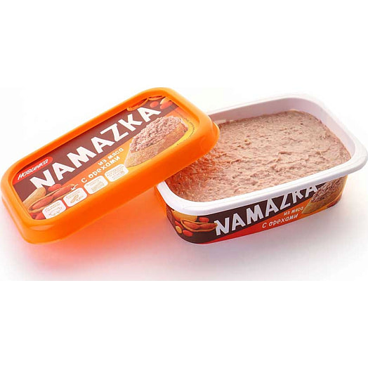 Намазка 150г пл/стак. с орехами Брестский МК Беларусь Брестский мясокомбинат