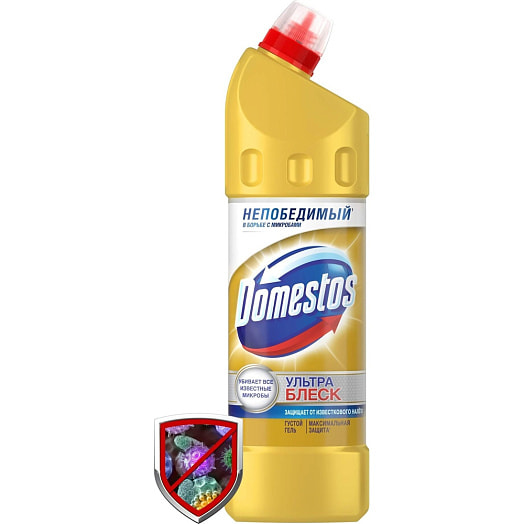 Средство чистящее для унитаза Domestos 1л ультра блеск Нидерланды