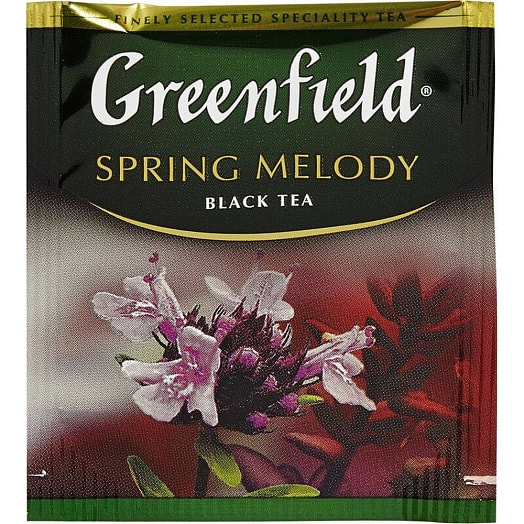 Чай черный Greenfield Spring Melody 37.5г (25пак*1,5г) Орими Россия