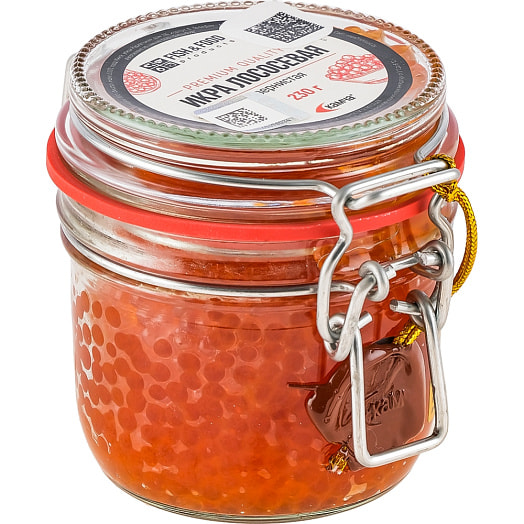 Икра лососевая Fish&Food (горбуша) 230г ст/б Россия