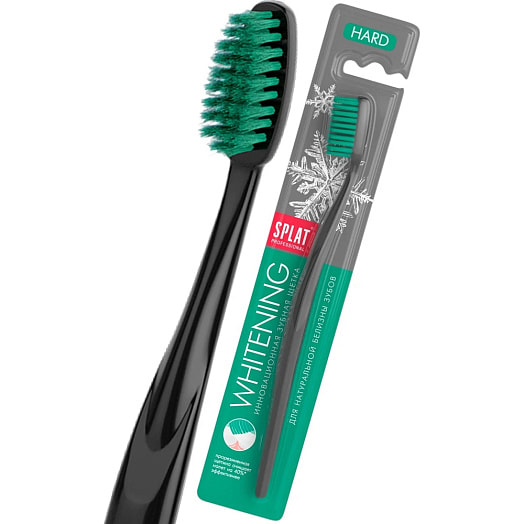 Зубная щетка жесткая WHITENING SPLAT Россия SPLAT