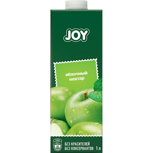 Нектар Joy Яблочный 1л Coca-Cola Беларусь JOY
