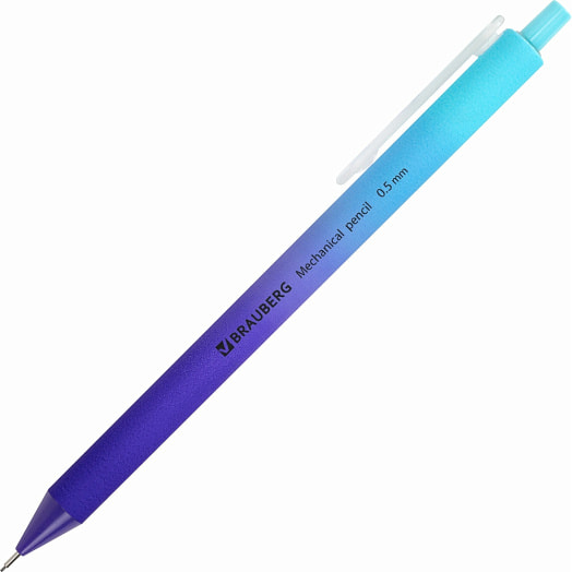 Карандаш механический Brauberg Soft Grade 0,5мм (ассорти) арт.181958 Китай