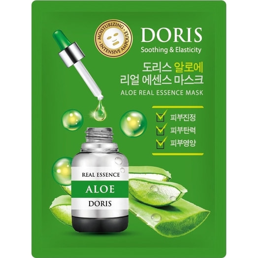 Тканевая маска Aloe Real Essence Mask Ам СКИНАЙН Косметикс Корея DORIS