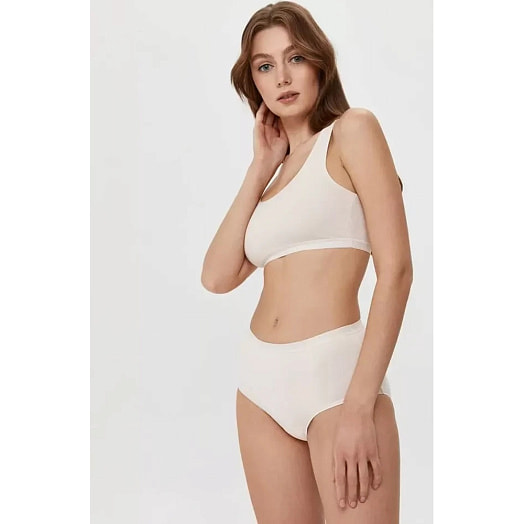 Трусики бикини высокой посадки 114/3XL natural арт.20С-1056ТСП СООО КонтеСПА Беларусь CONTE