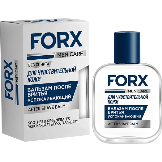 Бальзам после бритья Forx Men для чувствит кожи 100мл Россия