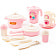 Набор детской посуды Настенька V6 18 элементов арт.79923 СООО ПП Полесье Беларусь Полесье