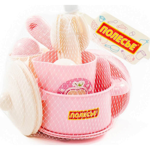 Набор детской посуды Настенька V6 18 элементов арт.79923 СООО ПП Полесье Беларусь Полесье