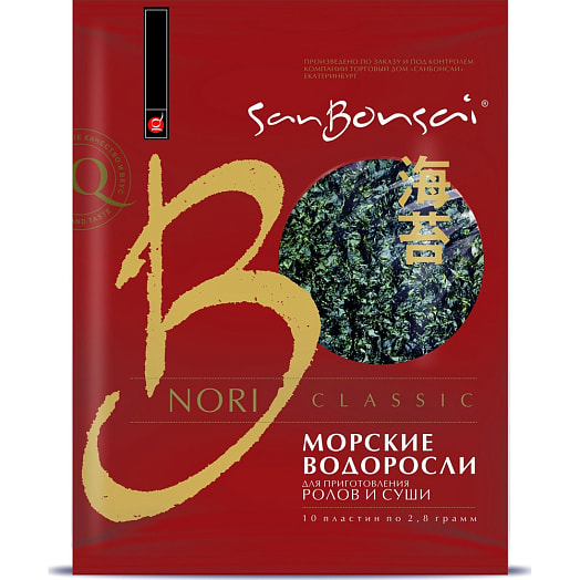 Морские водоросли Нори 28г п/э пак для приготовления роллов и суши Китай, LAIWU MANHING VEGETABLE Китай