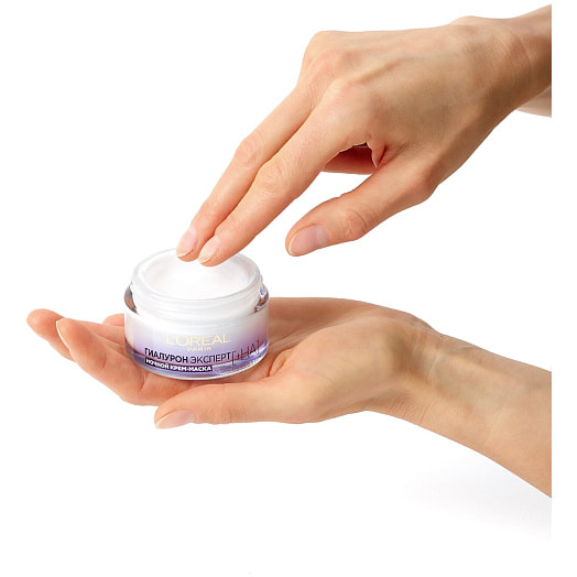Ночная крем-маска 50мл Гиалурон Эксперт LOreal Франция LOreal Dermo Expertise