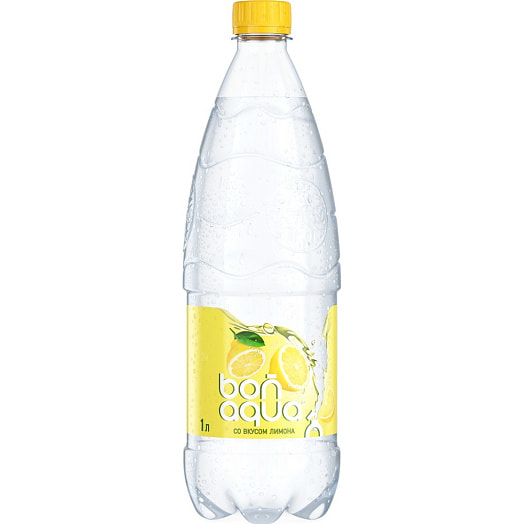Вода ароматизированная BonAqua 1л со вкусом лимона Coca-Cola Беларусь Bonaqua