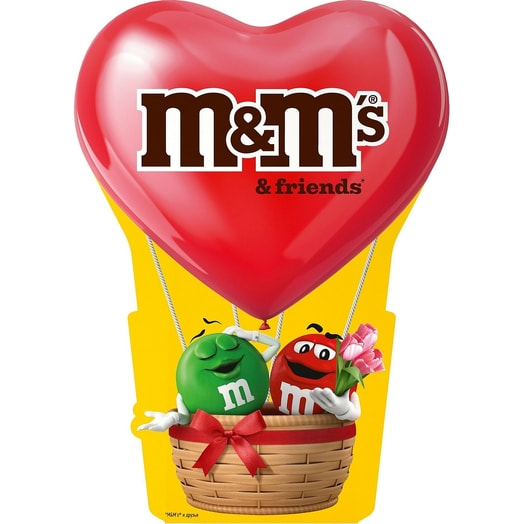 Подарочный набор конд изд M&Ms Шар 174г Россия