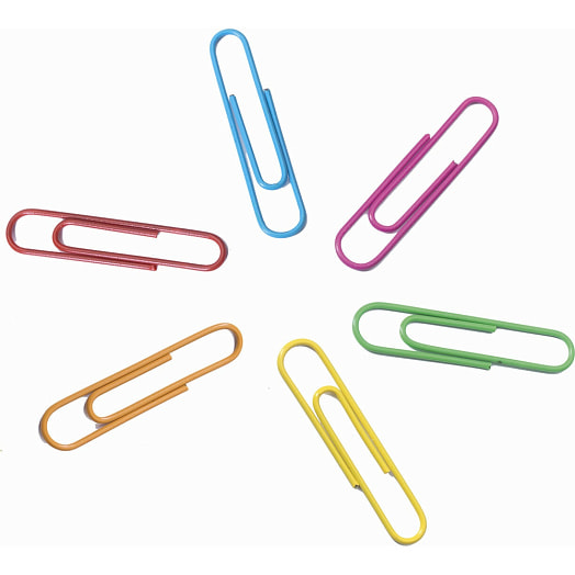 Скрепки Brauberg большие цветные 50мм 50шт арт.221533 Китай