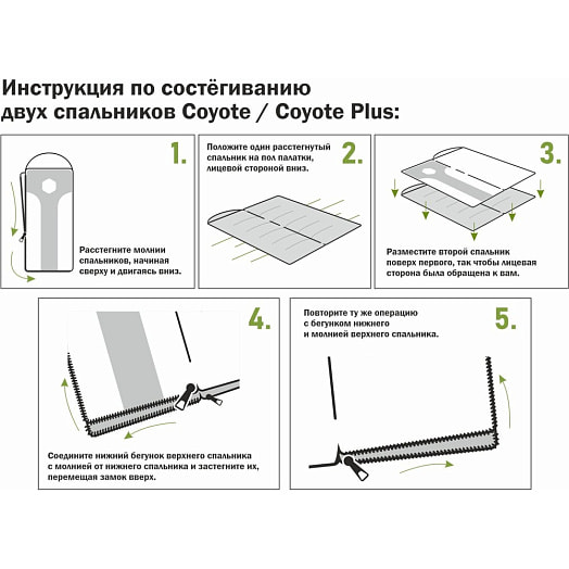 Спальный мешок Coyote Plus арт.28-170251 Китай