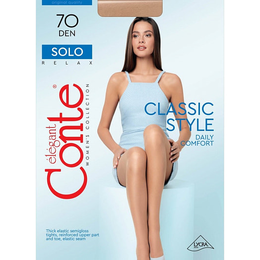 Колготки женские Solo 70, р.5, bronz арт.15С-43СП СООО КонтеСпа Беларусь Conte elegant
