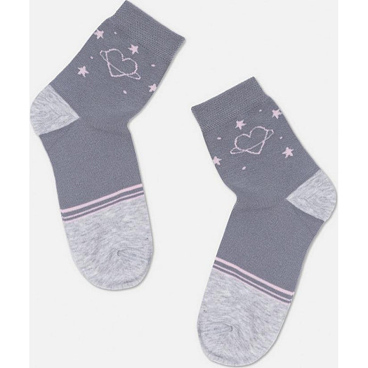 Носки детские р.21-22 285 св.серый арт.3081 ОАО БЧК Беларусь Брестские