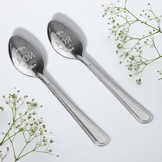 Набор ложек Для сладкой парочки 15,5х25,5см арт.2815643 Китай