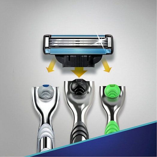 Cменные кассеты Mach 3 для бритья 2шт Procter & Gamble Вьетнам