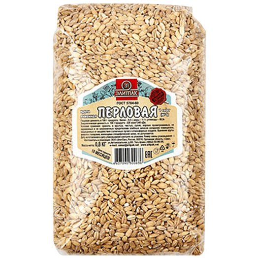 Крупа ячменная перловая 800г ООО ЭлитПак Россия
