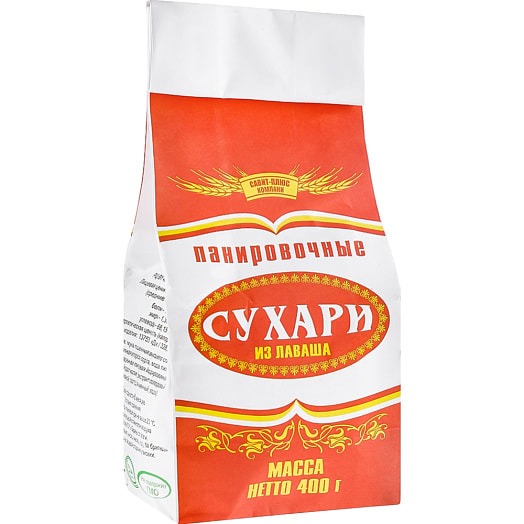 Сухари панировочные из лаваша 400г ООО Савит-Плюс Компани Беларусь