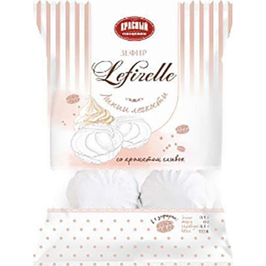 Зефир Lefirelle 230г с ароматом сливок Красный пищевик Беларусь