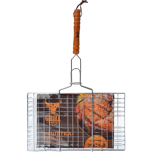 Решетка-гриль GRILLBOOM хромированная арт.104-029 Китай