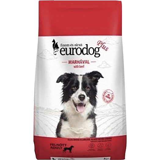 Корм эконом для собак всех пород 10кг с говядиной Euro Pet Export Kft Венгрия Eurodog