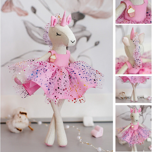 Набор для шитья игрушки Единорог Ванесса 26см арт.7511737 Китай Арт Узор