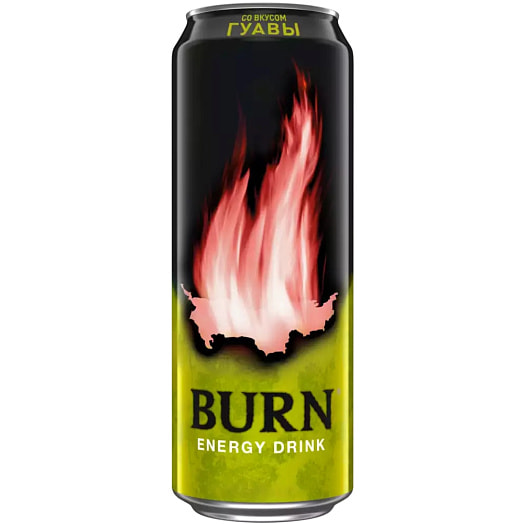 Напиток энергетический Burn Gold Гуава 450мл ж/б ООО Мултон Партнерс Россия