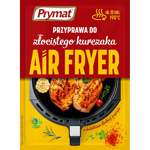 Приправа Prymat для золотистой курицы в аэрогриле 30г Польша