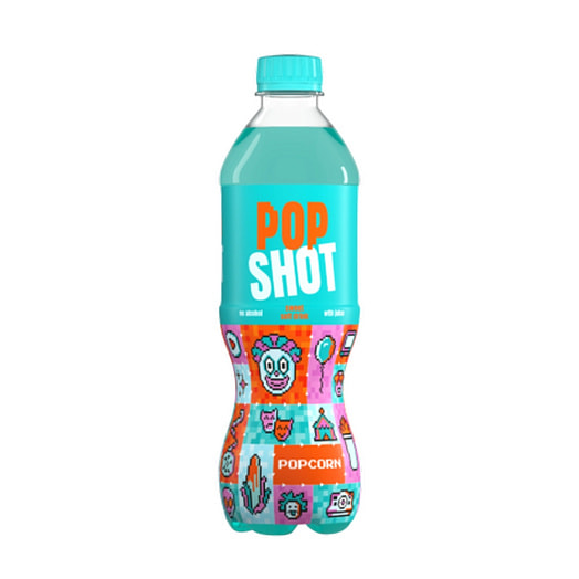 Напиток б/алк Pop Shot Попкорн 500мл ПЭТ ЗАО МЗБН Беларусь