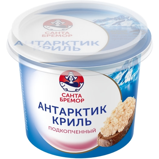 Паста из морепродуктов Антарктик-криль 150г подкопченный Беларусь