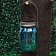 Фонарь садовый на солнечной батарее INBLOOM (7x13см, 1LED*шампань) арт.483-025 Китай