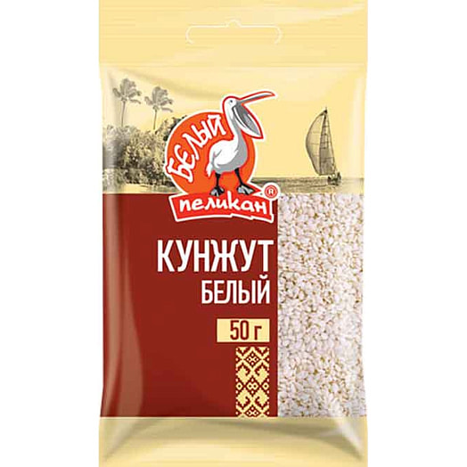 Кунжут белый 50г ООО Детави Индия