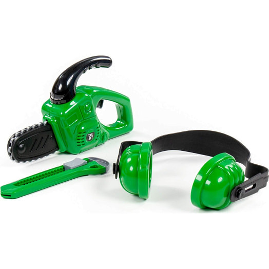 Набор инструментов №25 бензопила, наушники, нож строительный арт.91130 СООО ПП ПОЛЕСЬЕ Беларусь Полесье