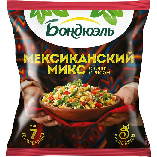 Мексиканский микс Бондюэль 400г Бондюэль-Кубань Россия