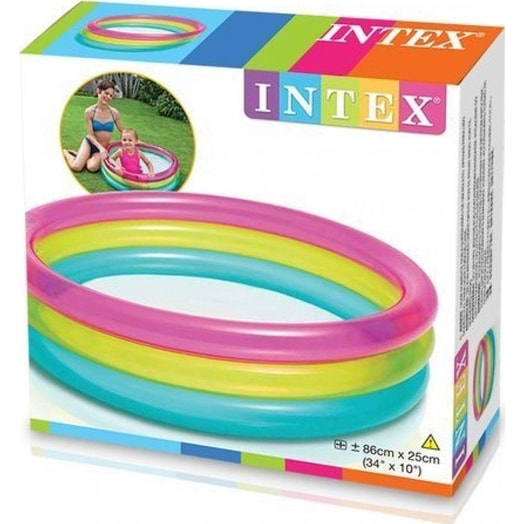 Бассейн Rainbow Надувной детский арт.57104NP Intex Development Co., Ltd Китай INTEX